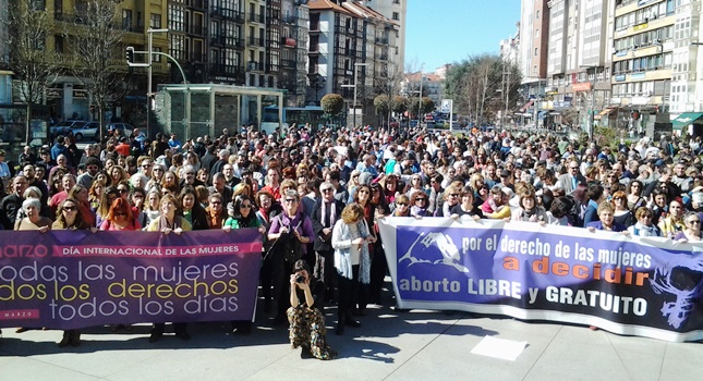 Mani Santander Aborto