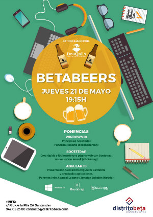 Cartel de la 6º edición de Betabeers.