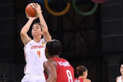 Laura Nicholls, con la selección española en los Juegos de Río de Janeiro