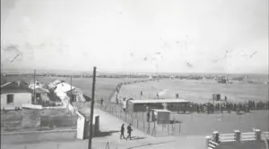 Vista general del campamento de Argelès-sur-Mer. Febrero de 1939. Colección Xatart, Memorial del Campamento de Argelès-sur-Mer.